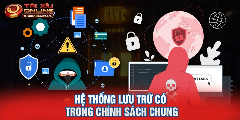 Hệ thống lưu trữ có trong chính sách chung