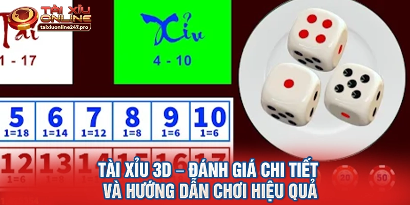 Tài Xỉu 3D
